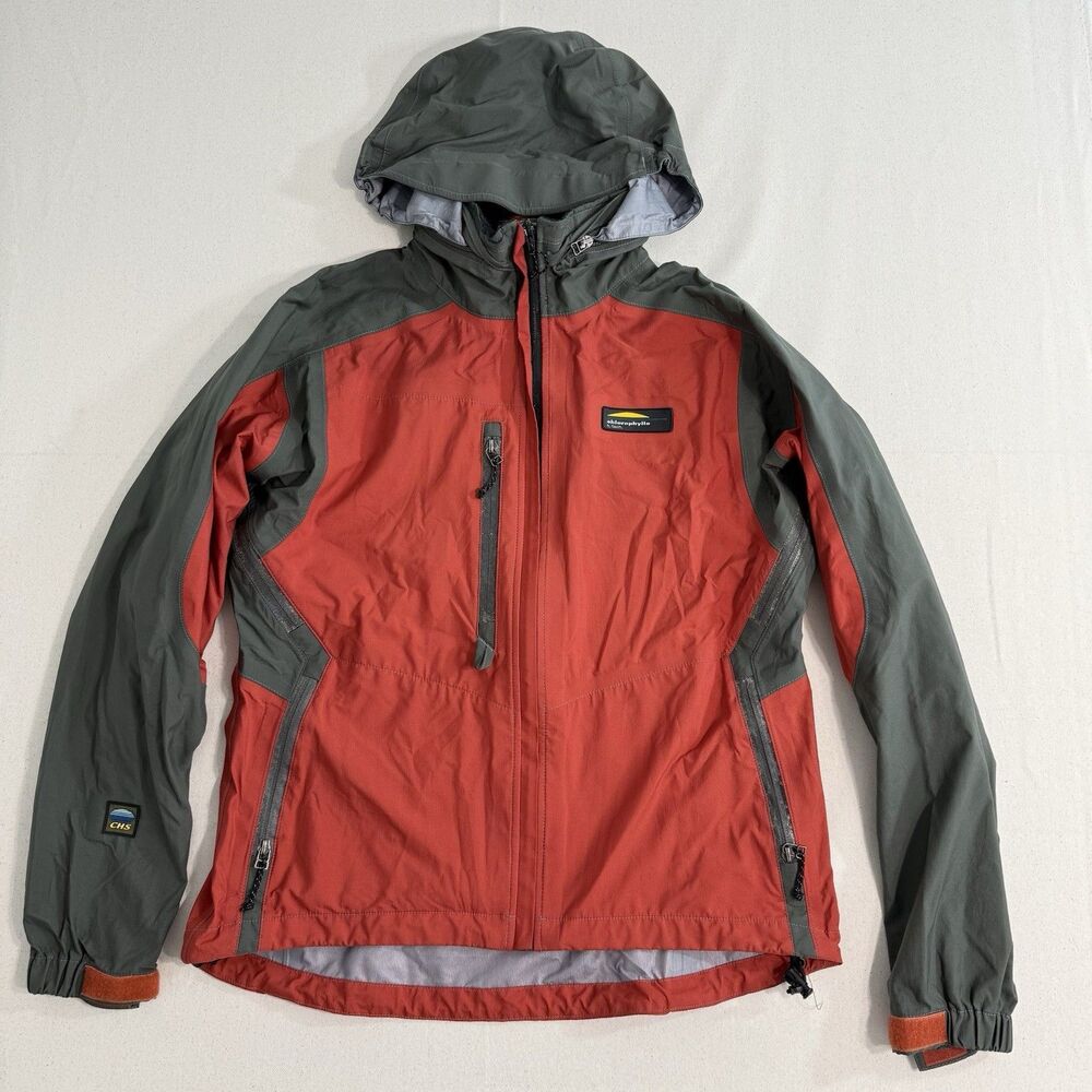 Vintage Chlorophylle CHS Jacket Size Medium Men Orange Grey